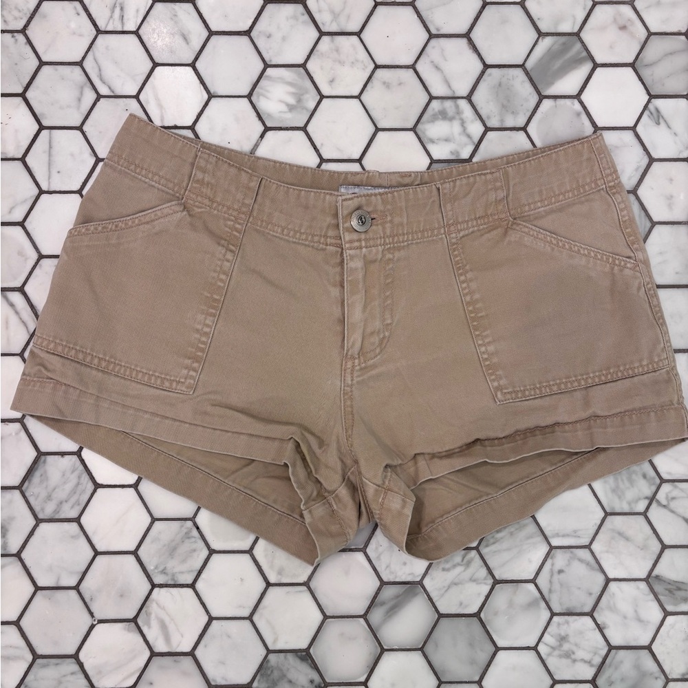 Anchor Blue low waisted Cargo shorts